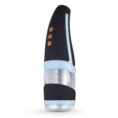   CRUIZR CP02 - masturbateur rotatif vibrant homme - silicone noir