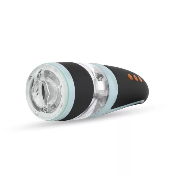 CRUIZR CP02 - masturbateur rotatif vibrant homme - silicone noir