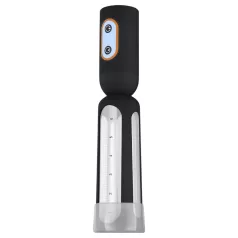   CRUIZR CS08 - pompe pénis automatique rechargeable - noir et transparent
