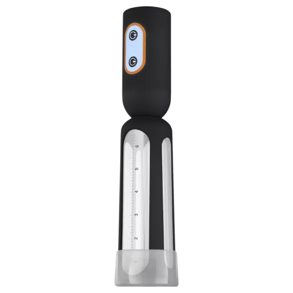 CRUIZR CS08 - pompe pénis automatique rechargeable - noir et transparent