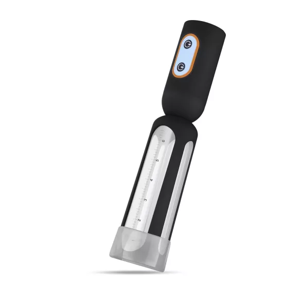 CRUIZR CS08 - pompe pénis automatique rechargeable - noir et transparent
