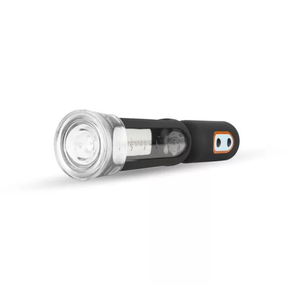 CRUIZR CS08 - pompe pénis automatique rechargeable - noir et transparent