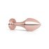 Plug Anal Rosy Gold - Bijou Noir (or rose)