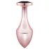 Rosy Gold - Plug anal - Pierre noire - métal rose gold