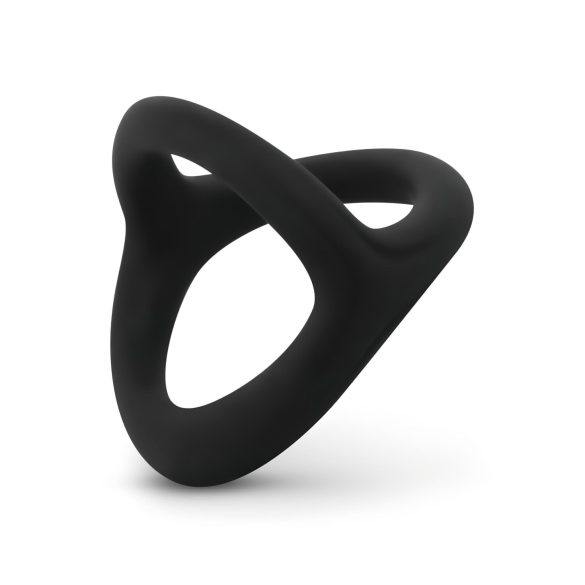 Easytoys Desire Ring - anneau élastique pénis et testicules (noir)