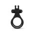 Easytoys Share Ring - anneau vibrant pénis et testicules (noir)