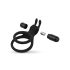 Easytoys Share Ring - anneau vibrant pénis et testicules (noir)