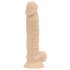 Real Fantasy Ashton - Dildo réaliste avec testicules - 20,5 cm (naturel)