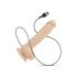 Real Fantasy Conrad - Vibromasseur à ventouse - 20cm (naturel)
