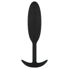 Easytoys Heavy Fulfiller - Petit plug anal noir 54g