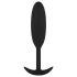 Easytoys Heavy Fulfiller - Petit plug anal noir 54g