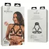 Fantasmes de chambre Chiara - harnais de corps noir (S-XL)