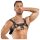 Harnais torse noir - S-XL