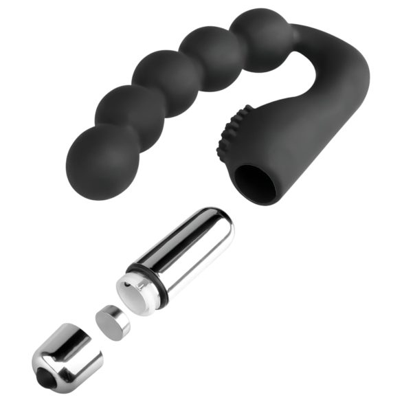EasyToys - plug anal vibrant - silicone noir