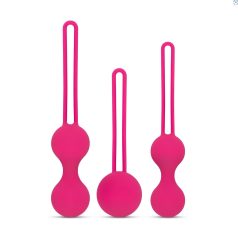   Easytoys LoveBalls - Set de boules de geisha - 3 pièces (rose)