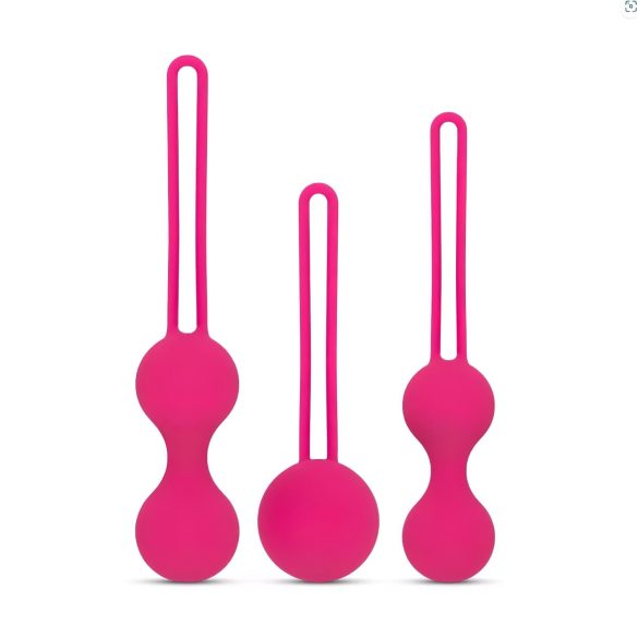 Easytoys LoveBalls - Set de boules de geisha - 3 pièces (rose)