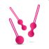 Easytoys LoveBalls - Set de boules de geisha - 3 pièces (rose)
