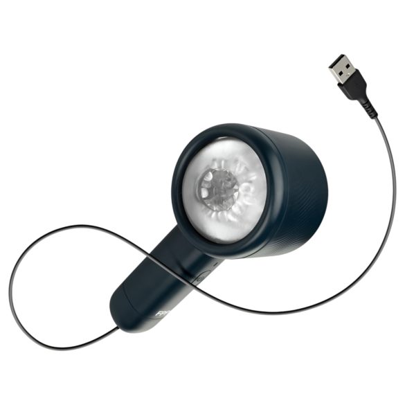 FPPR - Masturbateur électrique rechargeable, mouvement haut-bas (noir)