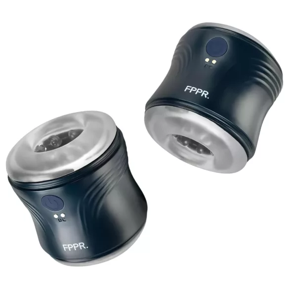 FPPR. - masturbateur vibrant rechargeable double entrée - silicone bleu
