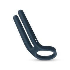 Anneaux vibrants et stimulateur pile (bleu)