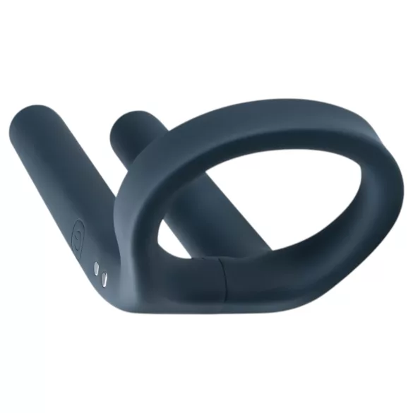 Boners - cockring vibrant et stimulateur testicules rechargeable - silicone bleu