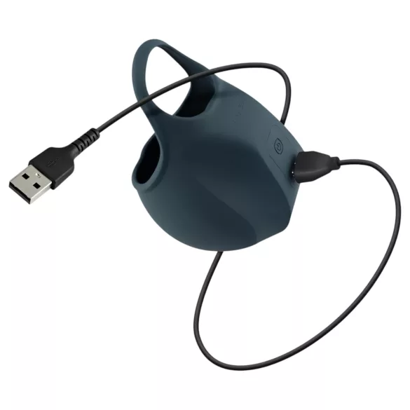 Boners - masturbateur vibrant rechargeable pour testicules (bleu)