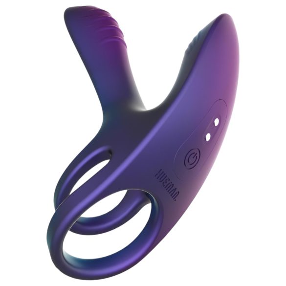 Hueman Infinity Ignite - Anneau vibrant pénis et testicules (violet)