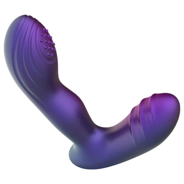 Hueman Galaxy - vibromasseur anal pulsant - silicone violet
