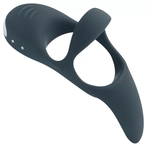 Boners - anneau pénis et testicules avec stimulateur clitoridien