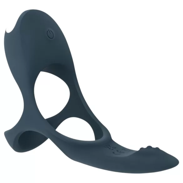 Boners - anneau pénis et testicules avec stimulateur clitoridien