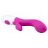Easytoys Lily 2.0 - vibromasseur rose rechargeable à double stimulation