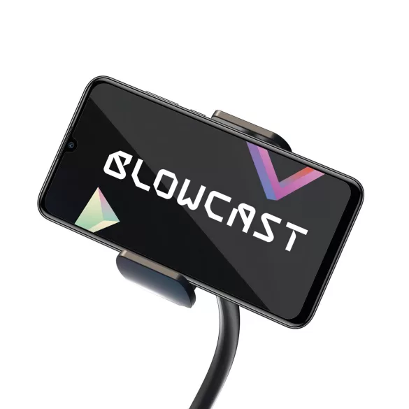 BLOWCAST Wingman Pro - masturbateur automatique - bleu-noir