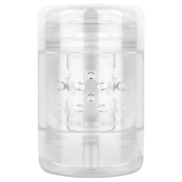 FPPR. - masturbateur double entrée - vagin & bouche - transparent
