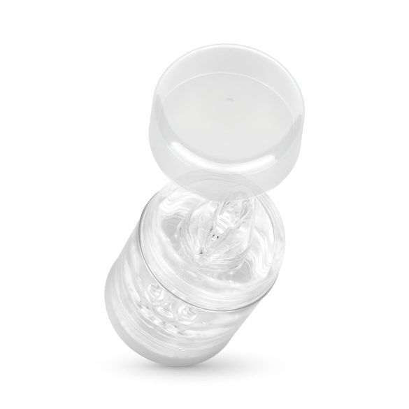 FPPR. - masturbateur double extrémité - vagin & bouche (transparent)