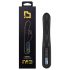 BLAQ - Vibromasseur digital à bras clitoridien et lapin (noir)