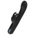 BLAQ - Vibromasseur digital à bras clitoridien et lapin (noir)
