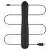 BLAQ - Vibromasseur digital à bras clitoridien et lapin (noir)