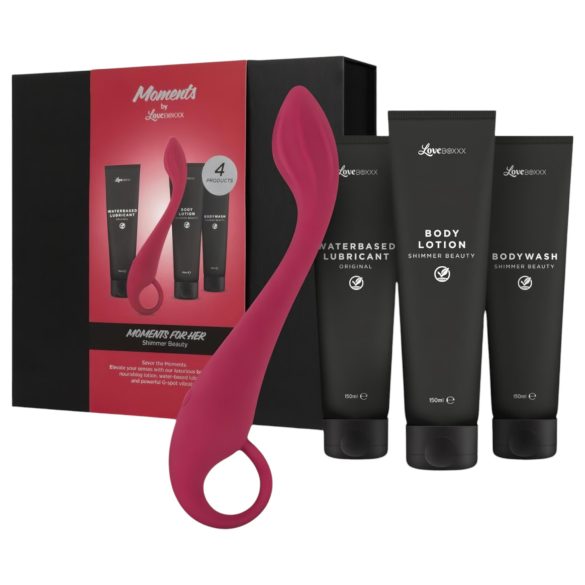 LoveBoxxx Moments - Shimmer Beauty - Coffret soin corporel pour femmes