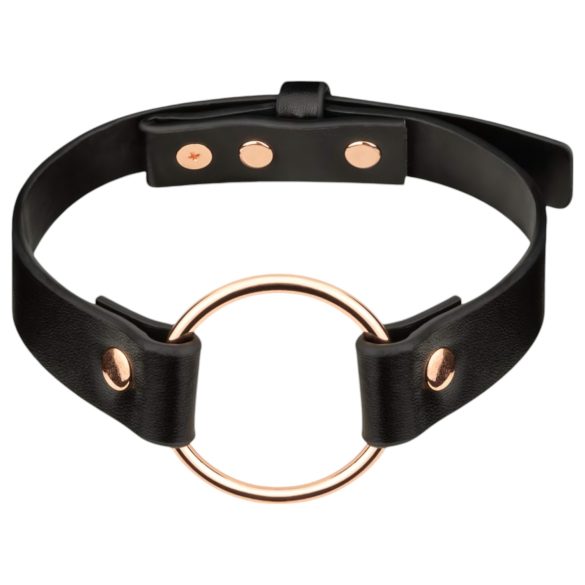 Rosy Gold - Collier (noir-or rose)