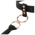 Rosy Gold - collier & fouet (noir)