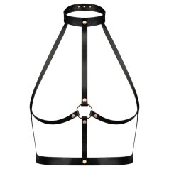 Rosy Gold - Harnais corps (noir-or rose)