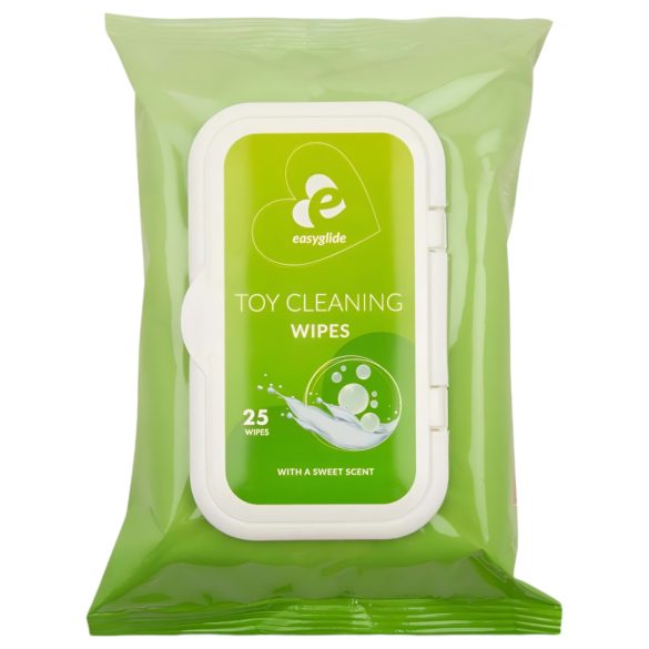 EasyGlide - Lingettes pour jouets intimes (25 unités)