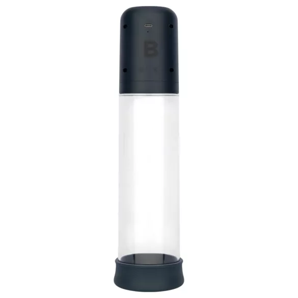 Boners - pompe à pénis automatique LCD - transparent noir