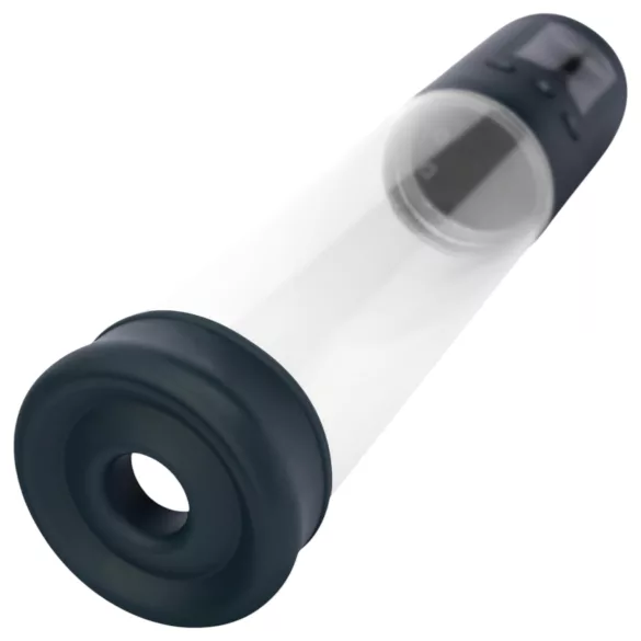 Boners - pompe à pénis automatique LCD - transparent noir