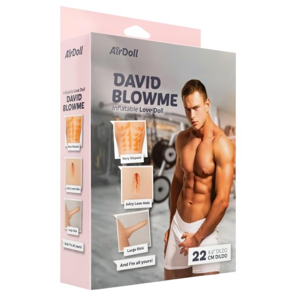 AirDoll David Blowme - homme gonflable (naturel)