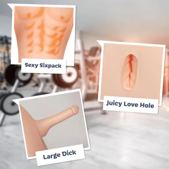 AirDoll David Blowme - poupée gonflable homme - peau claire