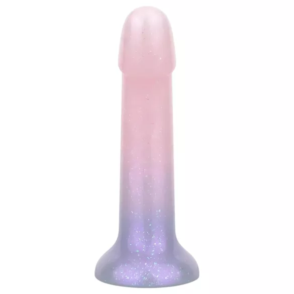 EasyToys Mermaid - gode ceinture pailleté - 15cm - rose