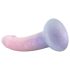 EasyToys Mermaid - dildo pailleté - 19cm (rose)