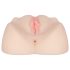 FWB - Vaginette et fessier réalistes avec vibromasseur (naturel)