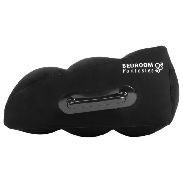 Bedroom Fantasies - coussin sexuel gonflable avec poignées - noir
